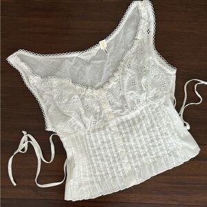 Rare Victorias Secret Country Milkmaid Top